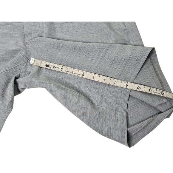 BYLT Premium Basics Kinetic Shorts Men’s Large 9.5" Light Gray Performance Chino - Picture 12 of 13